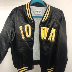 Vintage IOWA vinyl jacket